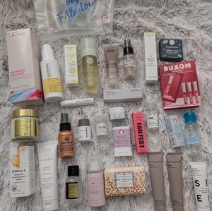 Lot of 30 Travel-size / Deluxe Beauty Samples